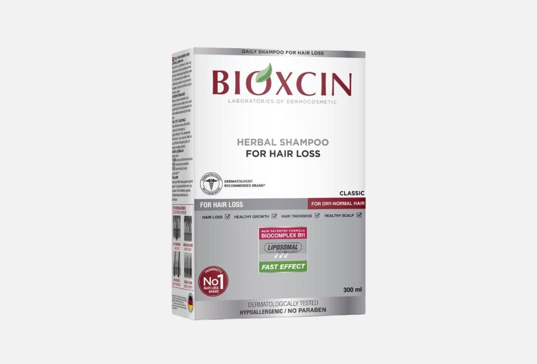 BIOXCIN Anti-Hair Loss Shampoo for Dry & Normal Hair Classic Herbal Shampoo 300 ml BIOXCIN Anti-Hair Loss Shampoo for Dry & Normal Hair Classic Herbal Shampoo