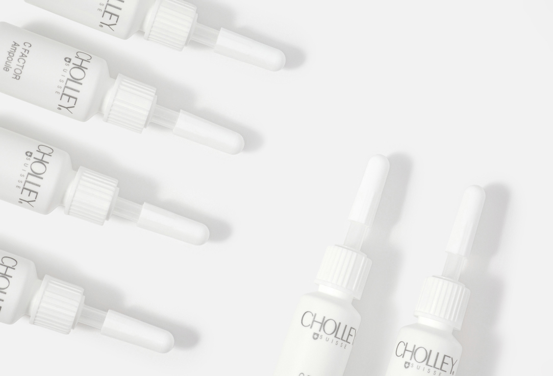 CHOLLEY Revitalizing face ampoules & lotion Set Vitamin C Factor 6 pcs CHOLLEY Revitalizing face ampoules & lotion Set Vitamin C Factor