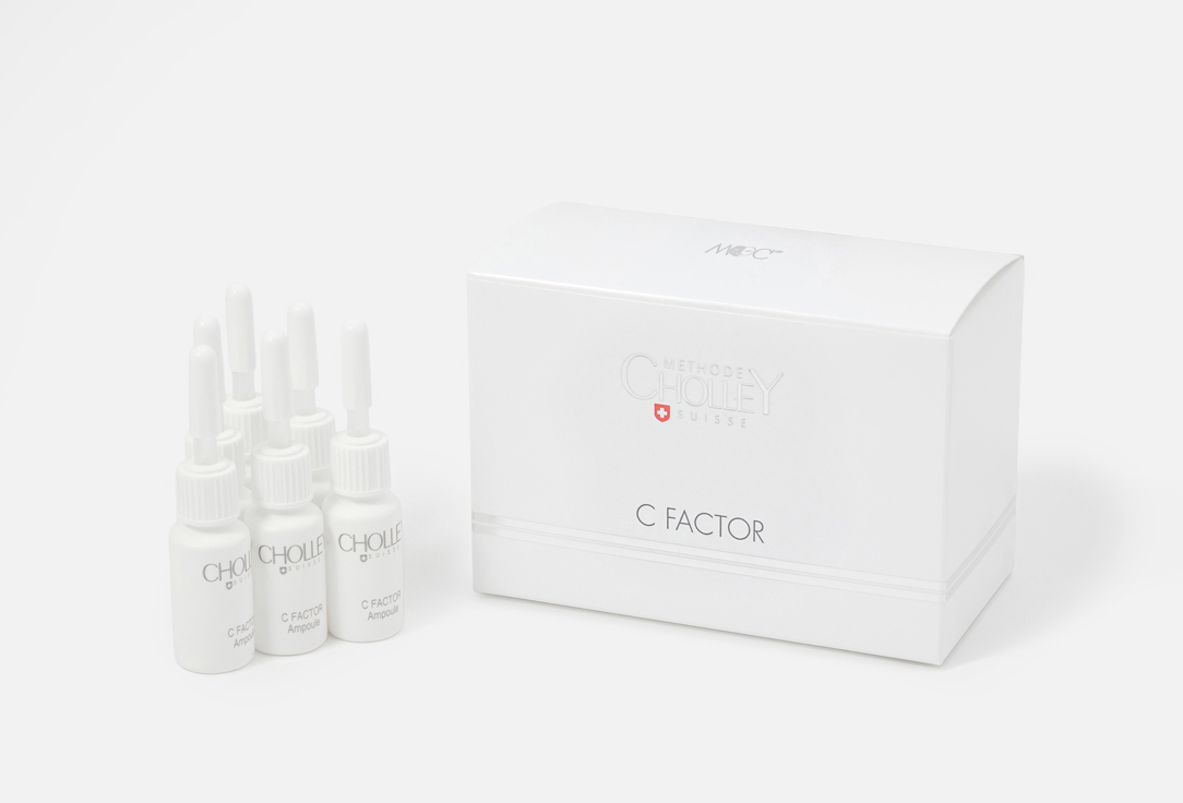 CHOLLEY Revitalizing face ampoules & lotion Set Vitamin C Factor 6 pcs CHOLLEY Revitalizing face ampoules & lotion Set Vitamin C Factor