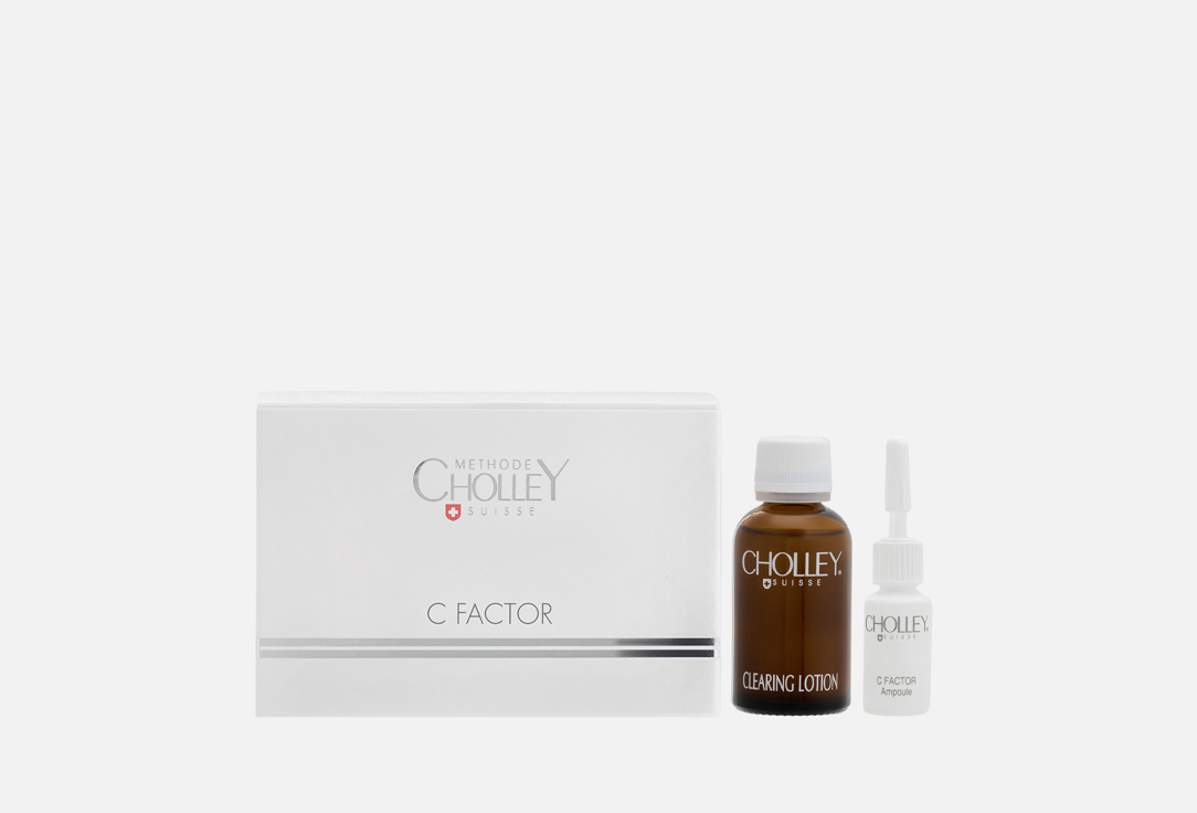CHOLLEY Revitalizing face ampoules & lotion Set Vitamin C Factor 6 pcs CHOLLEY Revitalizing face ampoules & lotion Set Vitamin C Factor