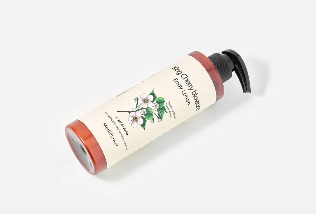 Mediflower Moisturizing Body Lotion King Cherry Blossom 500 ml Mediflower Moisturizing Body Lotion King Cherry Blossom