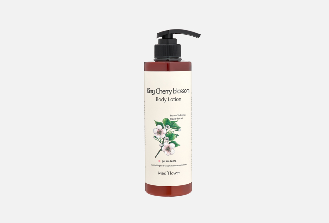 Mediflower Moisturizing Body Lotion King Cherry Blossom 500 ml Mediflower Moisturizing Body Lotion King Cherry Blossom