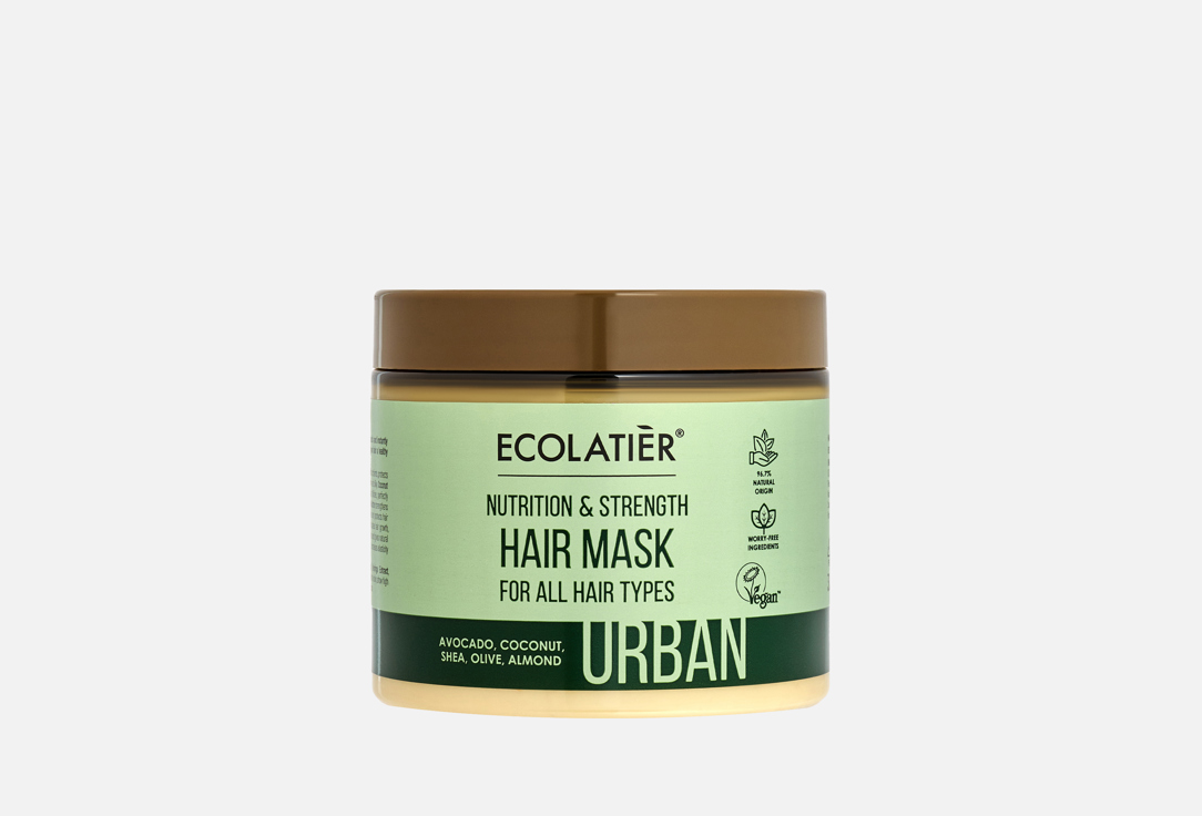 ECOLATIER Nourishing & Strengthening Hair Mask Urban