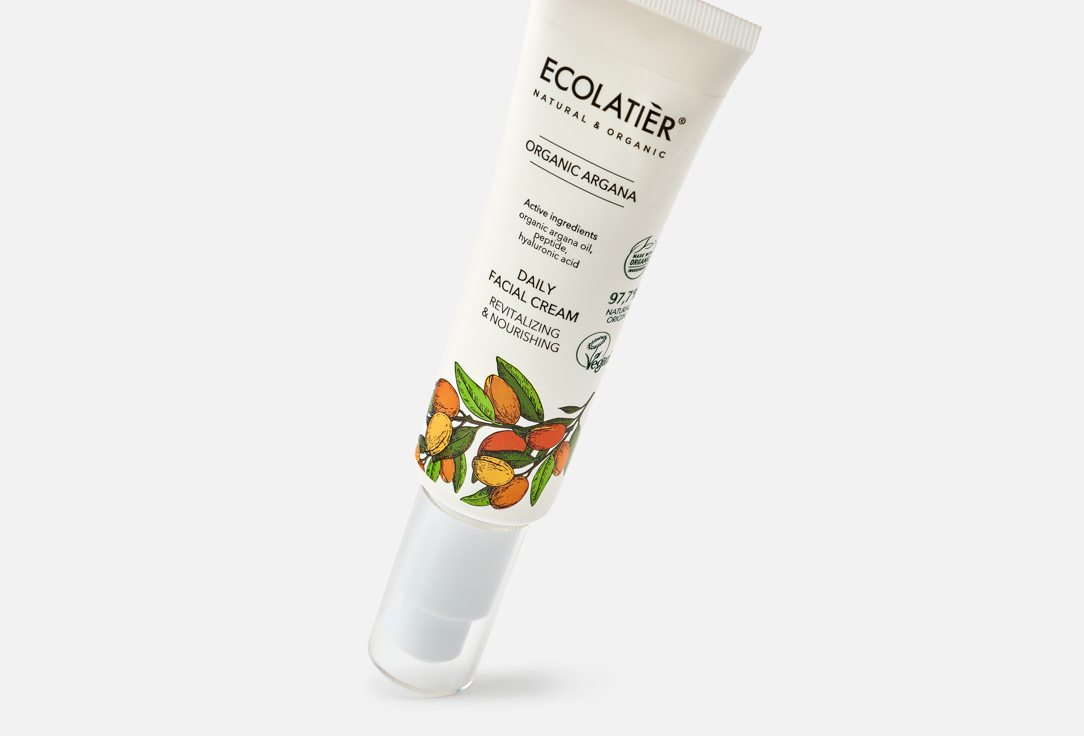 ECOLATIER Revitalizing & Nourishing Daily Facial Cream Organic Argana 50 ml ECOLATIER Revitalizing & Nourishing Daily Facial Cream Organic Argana