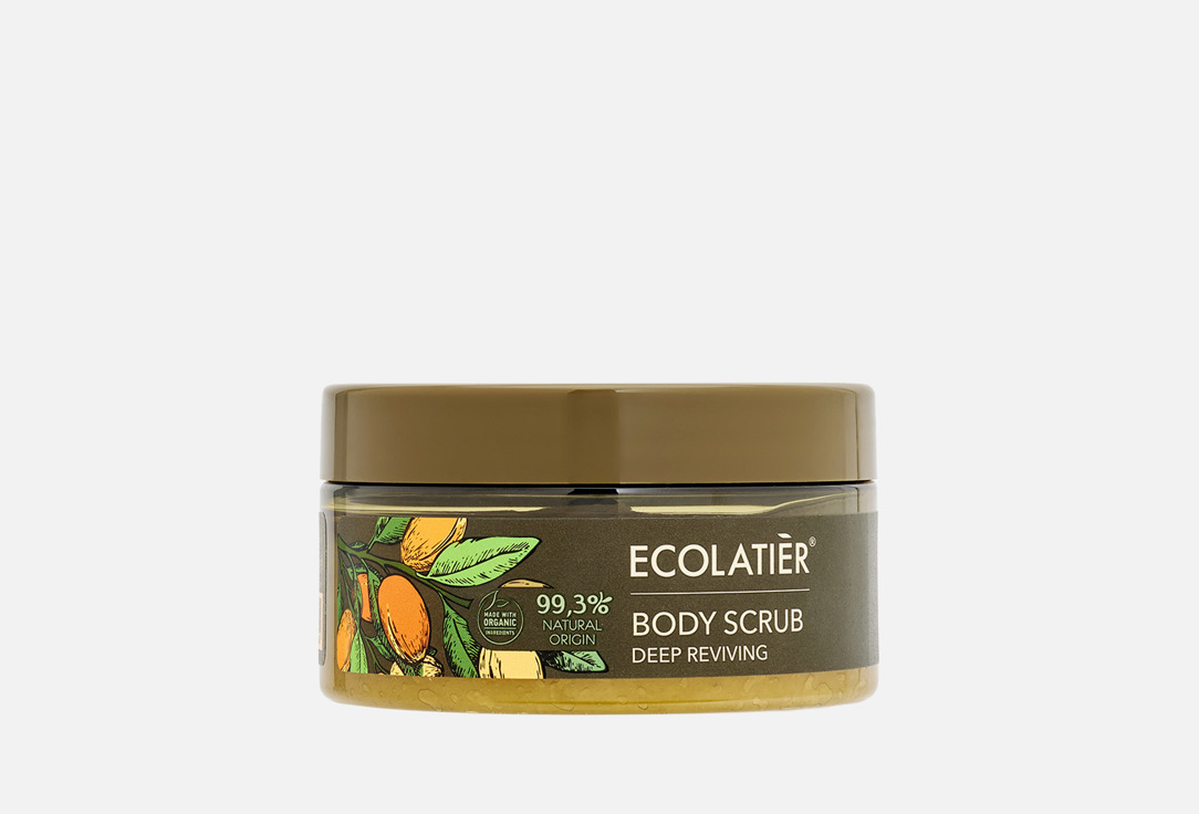ECOLATIER Deep Reviving Body Scrub Organic Arganа 200 ml ECOLATIER Deep Reviving Body Scrub Organic Arganа