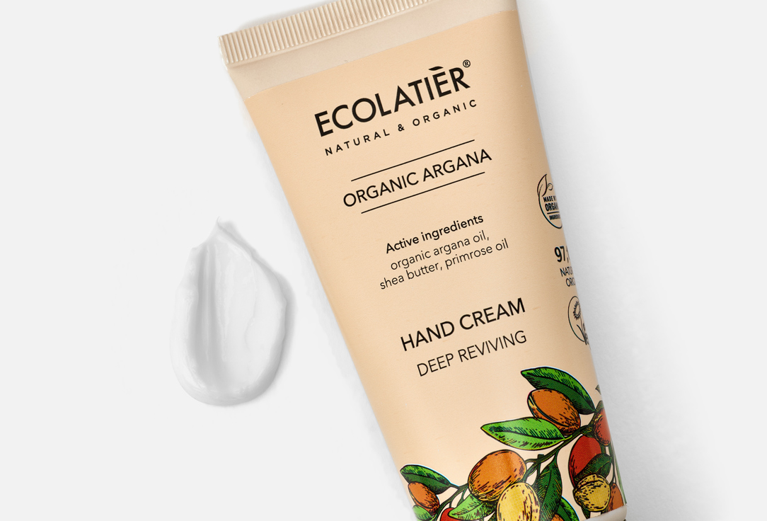 ECOLATIER Deep Reviving Hand Cream Organic Arganа