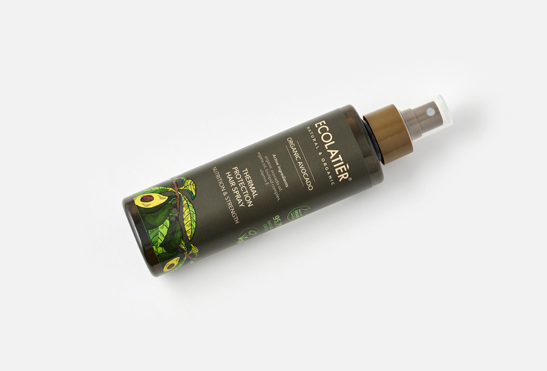 ECOLATIER Nourishing & Strengthening Thermal Protection Hair Spray Organic Avocado