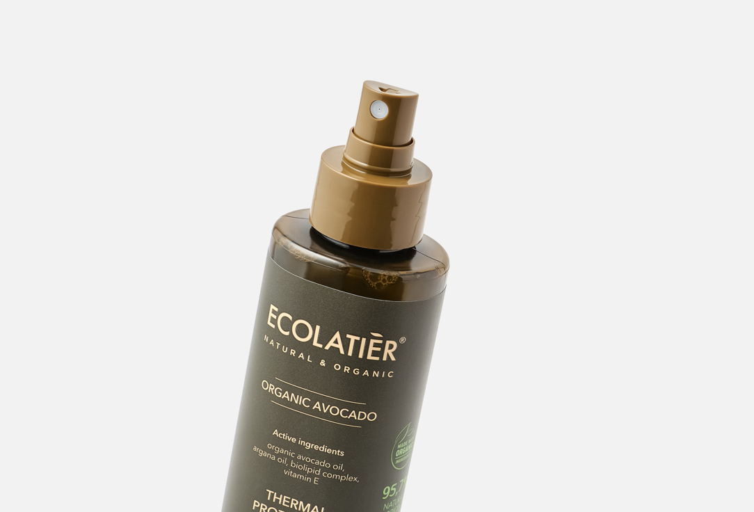 ECOLATIER Nourishing & Strengthening Thermal Protection Hair Spray Organic Avocado