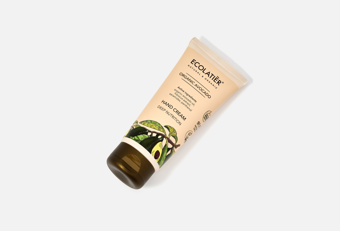ECOLATIER Deep Nourishing Hand Cream Organic Avocado 100 ml ECOLATIER Deep Nourishing Hand Cream Organic Avocado