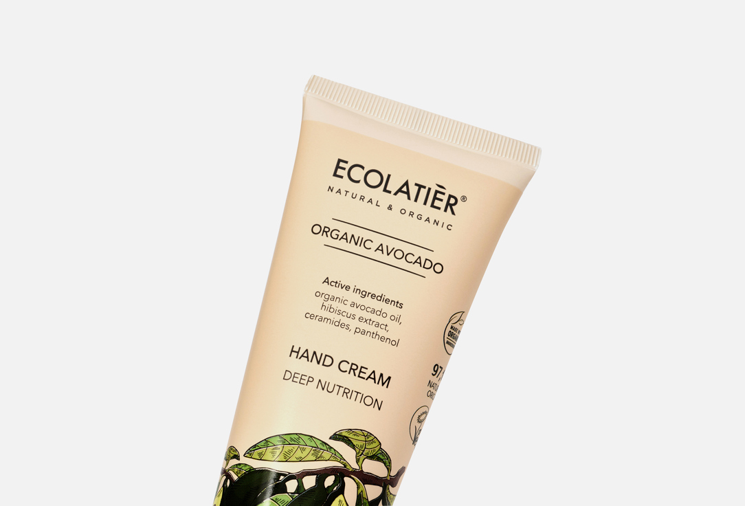 ECOLATIER Deep Nourishing Hand Cream Organic Avocado 100 ml ECOLATIER Deep Nourishing Hand Cream Organic Avocado