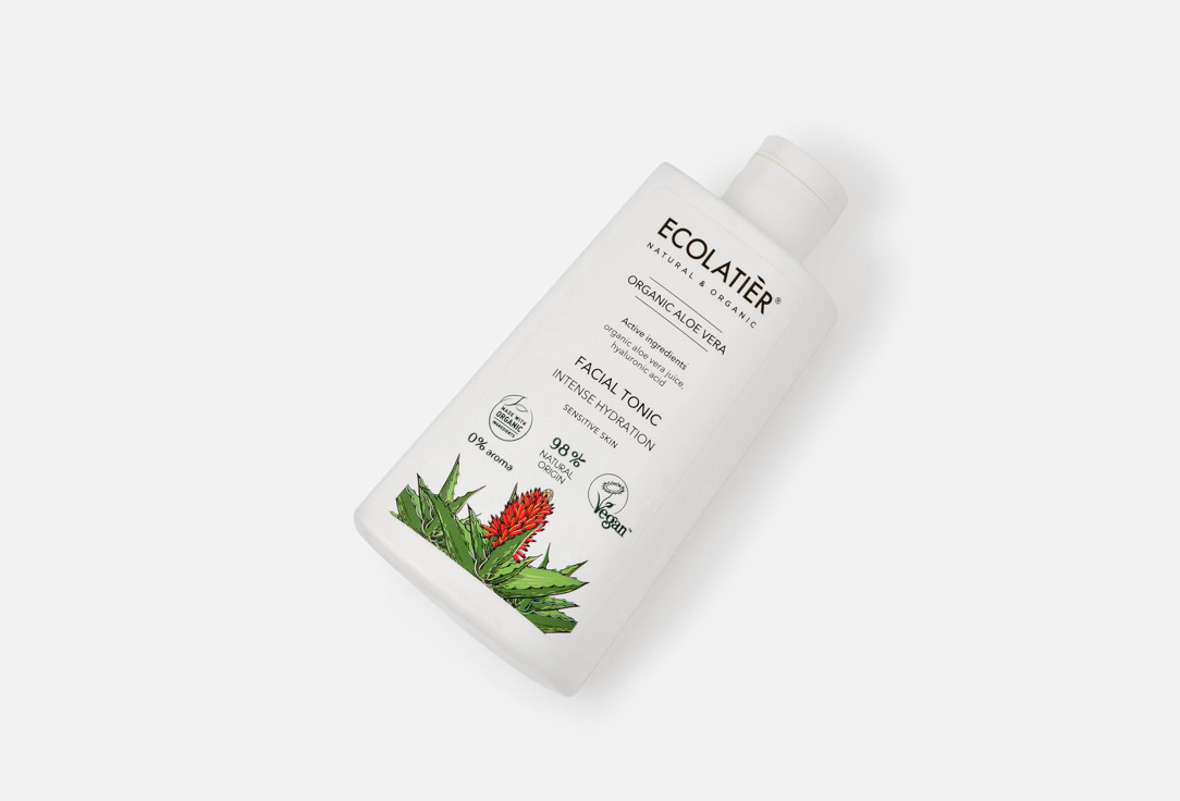 ECOLATIER Intense Hydrating Facial Tonic Organic Aloe Vera