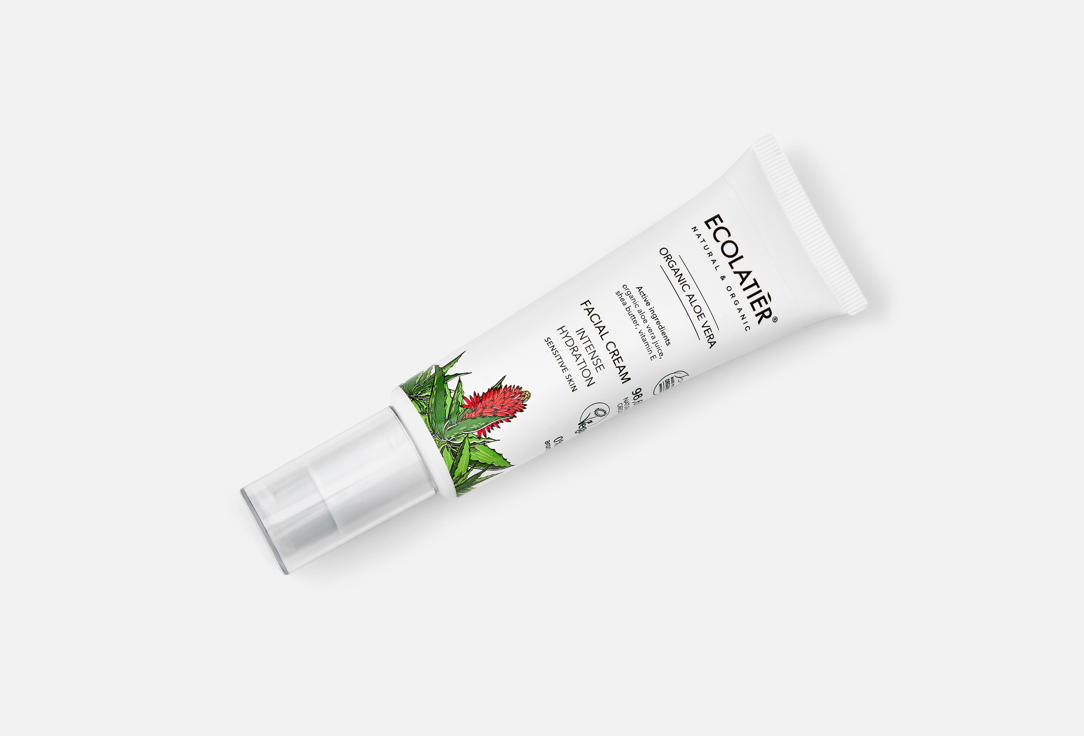 ECOLATIER Intense Hydrating Facial Cream Organic Aloe Vera 50 ml ECOLATIER Intense Hydrating Facial Cream Organic Aloe Vera