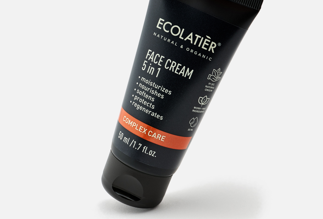 ECOLATIER Nourishing & Moisturizing Face Cream 5-in-1 Complex care 50 ml ECOLATIER Nourishing & Moisturizing Face Cream 5-in-1 Complex care
