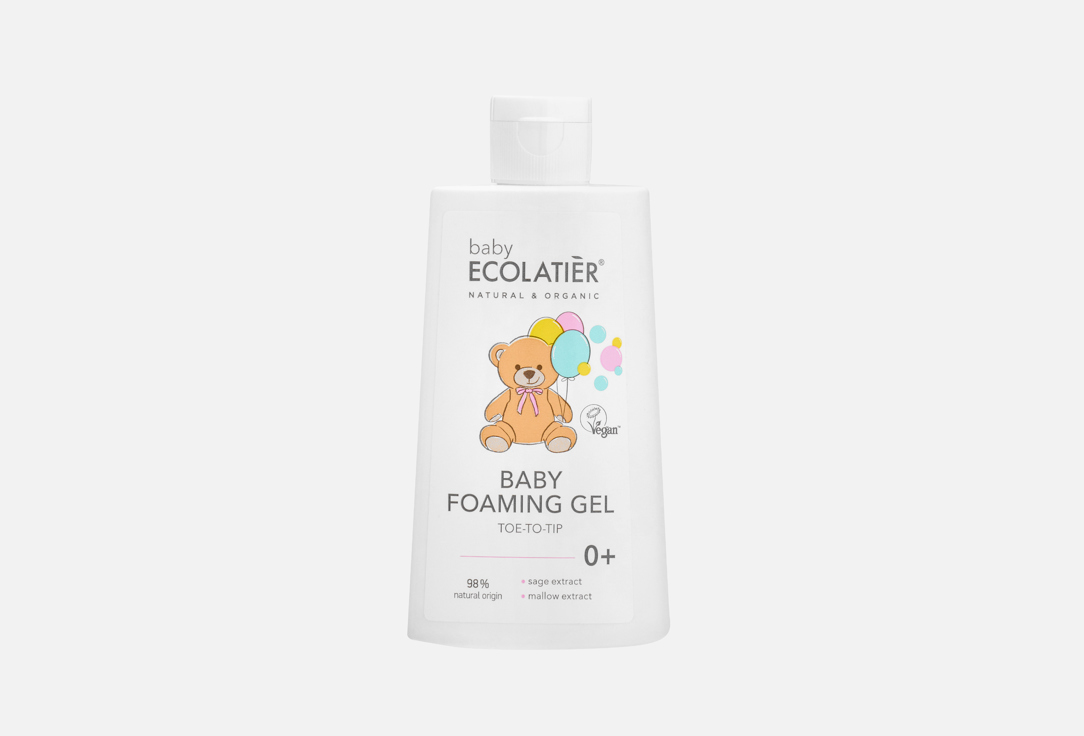 ECOLATIER Baby Foaming Gel Toe-to-Tip