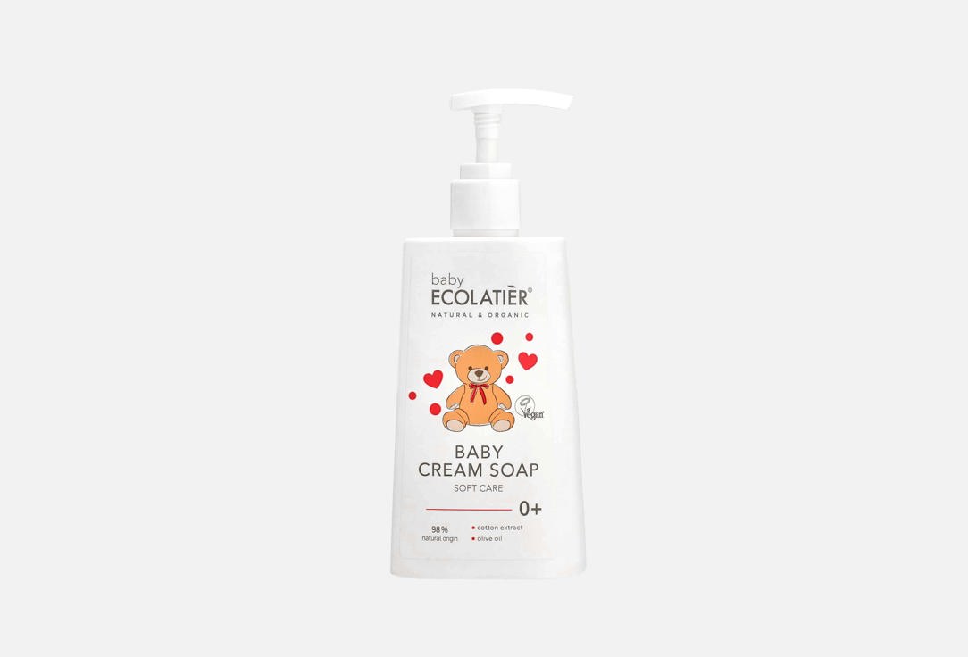 ECOLATIER Baby Cream Soap Soft Care 250 ml ECOLATIER Baby Cream Soap Soft Care
