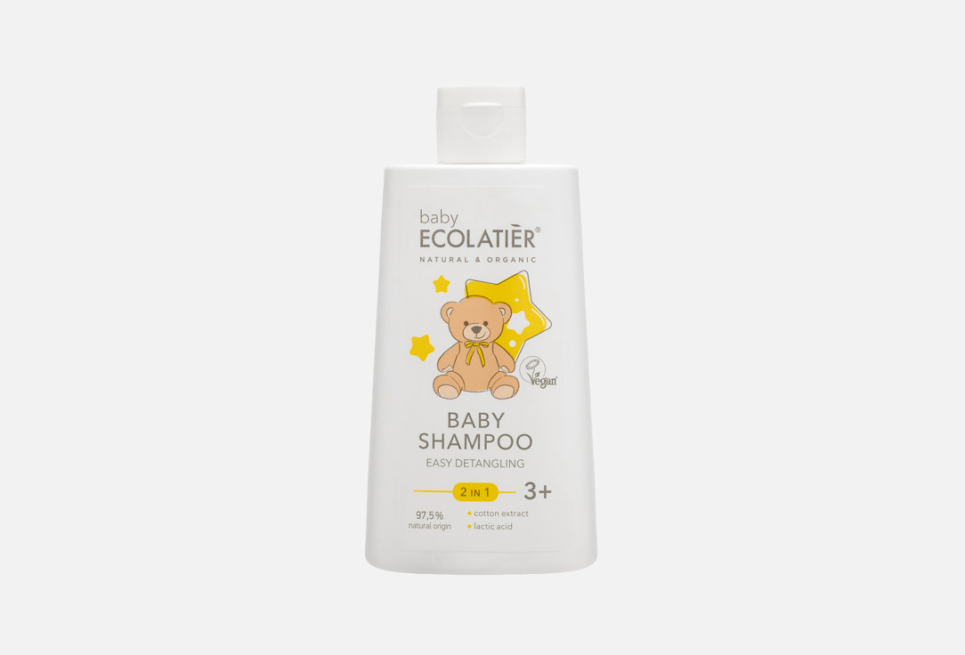 ECOLATIER Baby easy detangling Shampoo 2 in 1