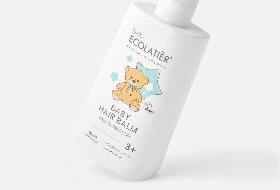 ECOLATIER Moisturizing Baby Hair Balm Easy Detangling