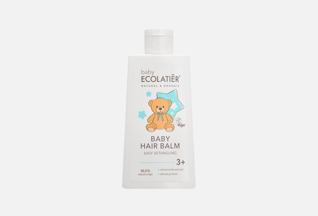 ECOLATIER Moisturizing Baby Hair Balm Easy Detangling