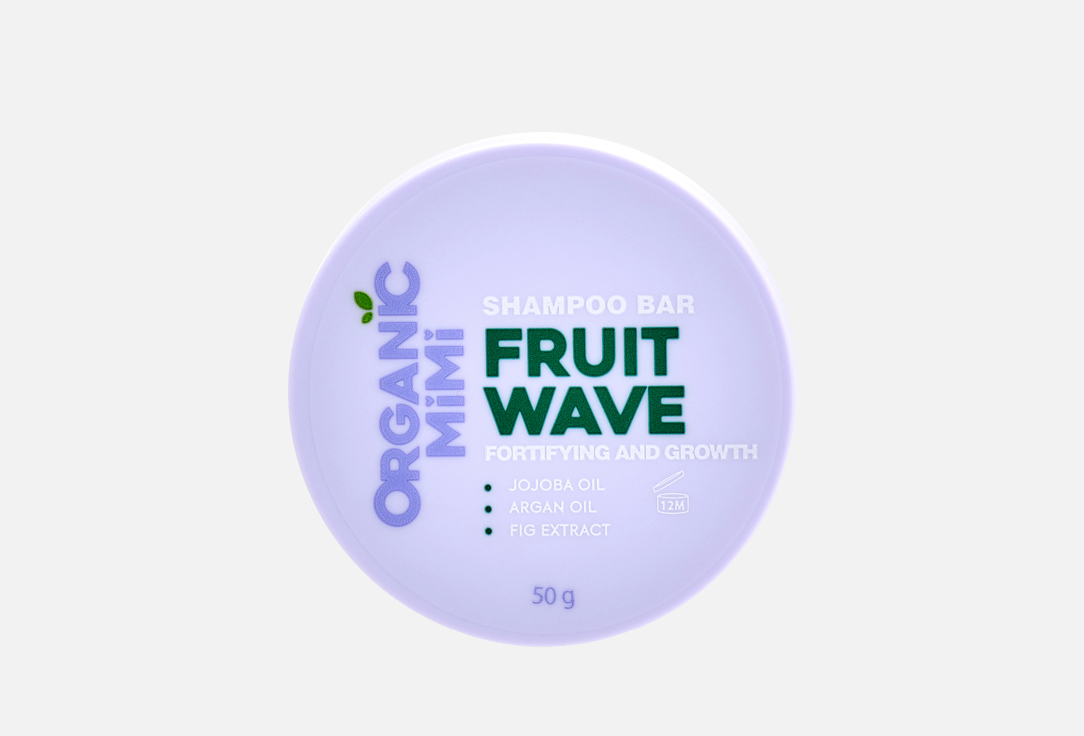 ORGANIC MIMI Fortifying & Growthing Shampoo Bar Fruit Wave