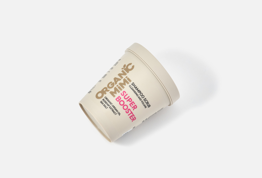 ORGANIC MIMI Cleansing & Volumizing Shampoo Scrub Super Booster