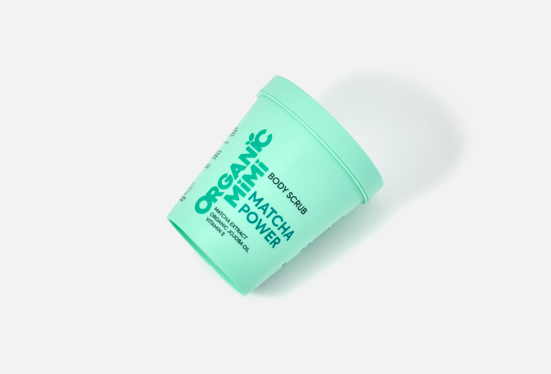 ORGANIC MIMI Nourishing Body Scrub Matcha Power