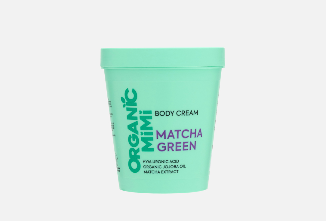 ORGANIC MIMI Nourishing Body Cream Matcha Green