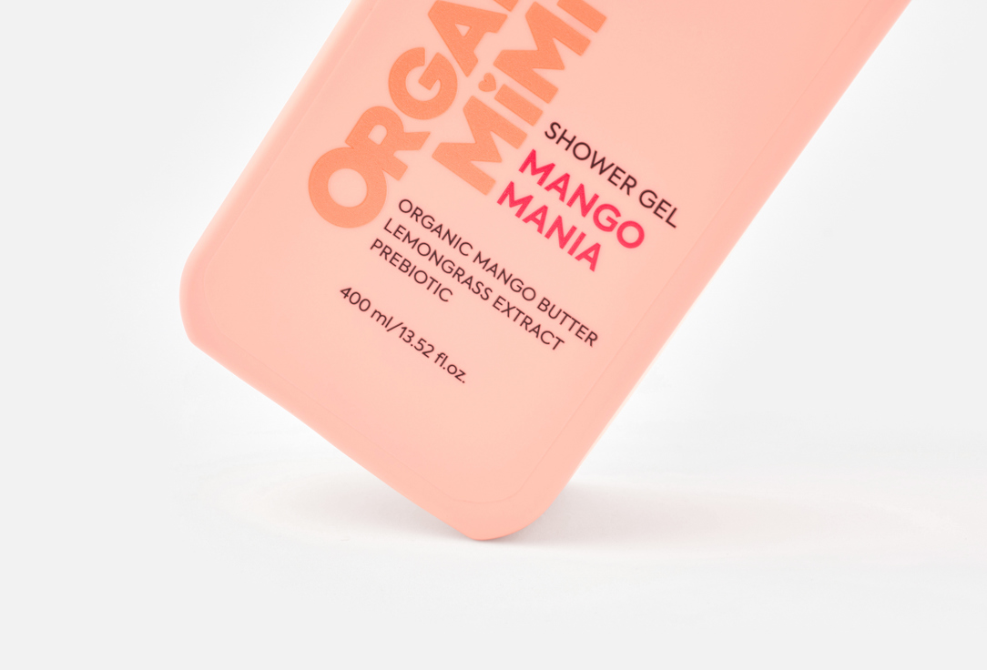 ORGANIC MIMI Nourishing Shower Gel Mango Mania 400 ml ORGANIC MIMI Nourishing Shower Gel Mango Mania