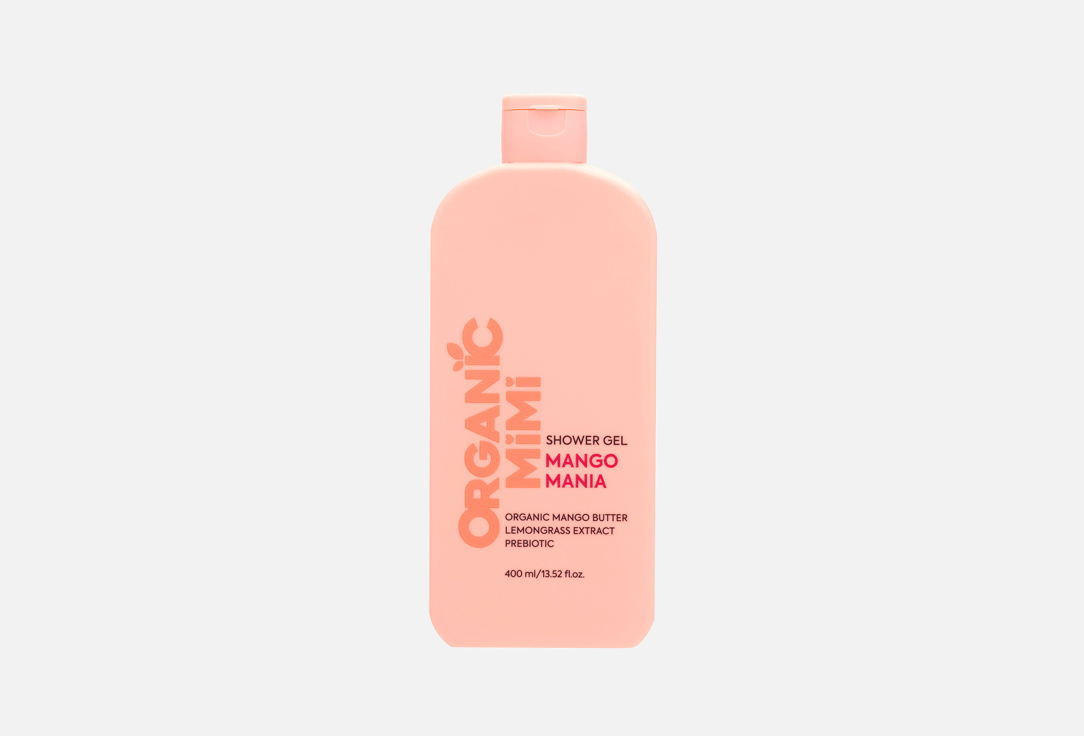 ORGANIC MIMI Nourishing Shower Gel Mango Mania 400 ml ORGANIC MIMI Nourishing Shower Gel Mango Mania