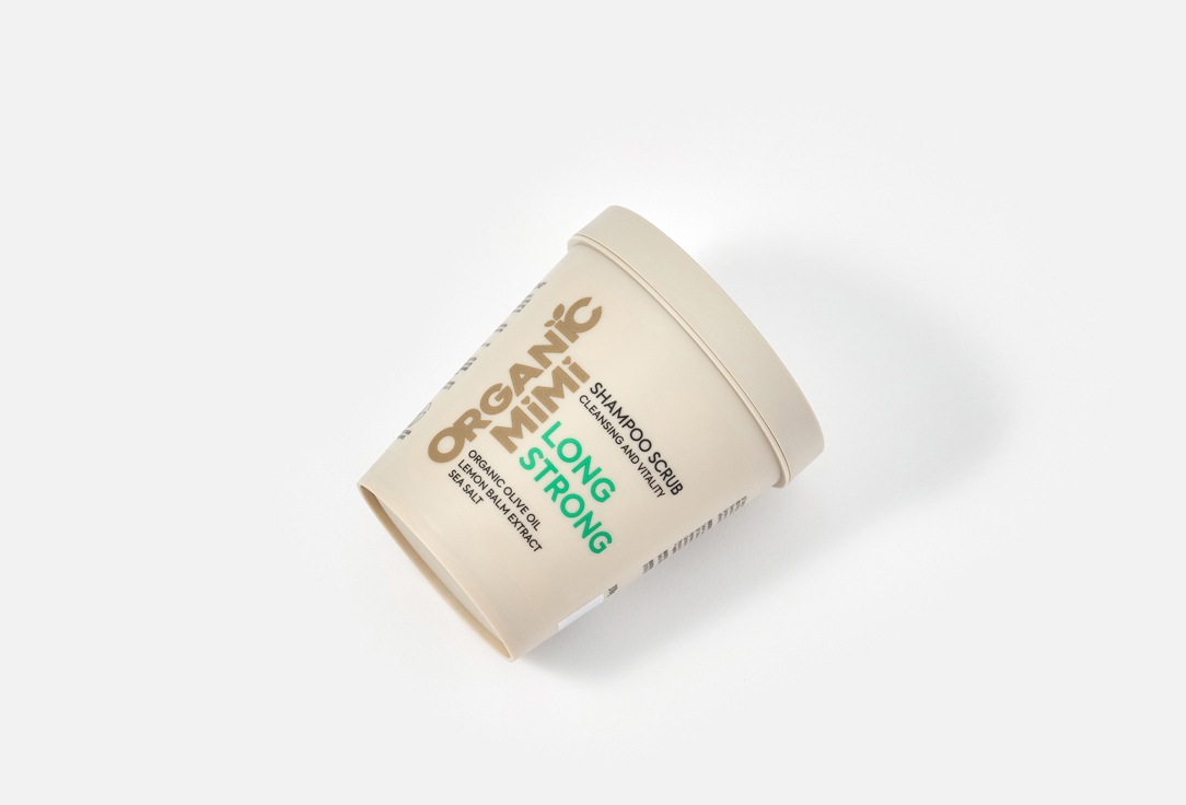 ORGANIC MIMI Cleansing & Vitality Shampoo Scrub Long Strong 310 g ORGANIC MIMI Cleansing & Vitality Shampoo Scrub Long Strong