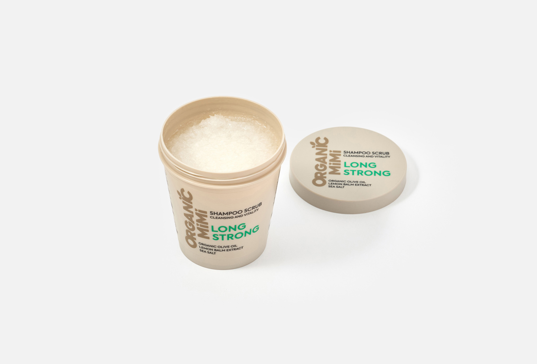 ORGANIC MIMI Cleansing & Vitality Shampoo Scrub Long Strong 310 g ORGANIC MIMI Cleansing & Vitality Shampoo Scrub Long Strong