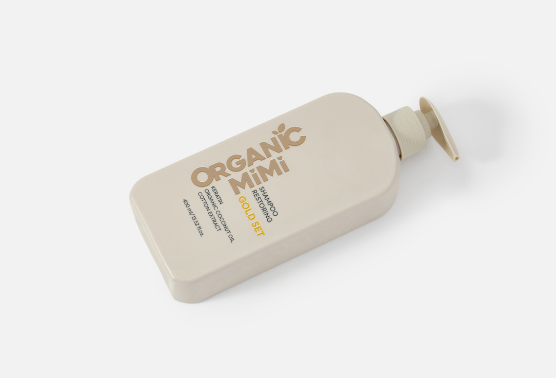ORGANIC MIMI Restoring Hair Shampoo Gold Set