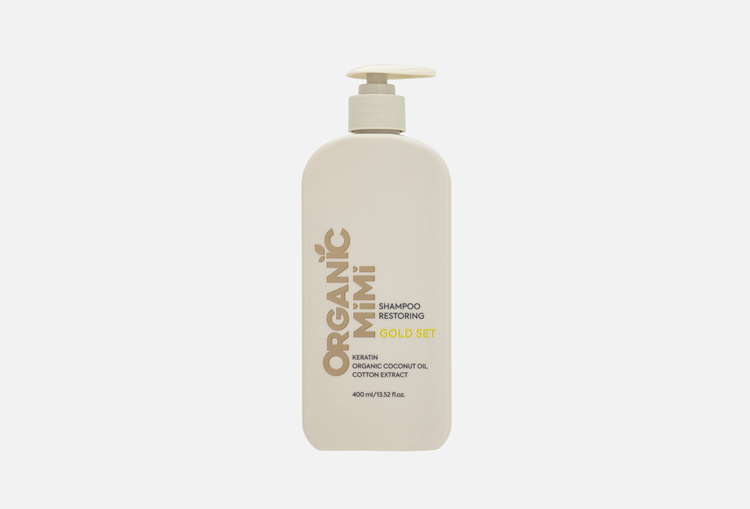 ORGANIC MIMI Restoring Hair Shampoo Gold Set