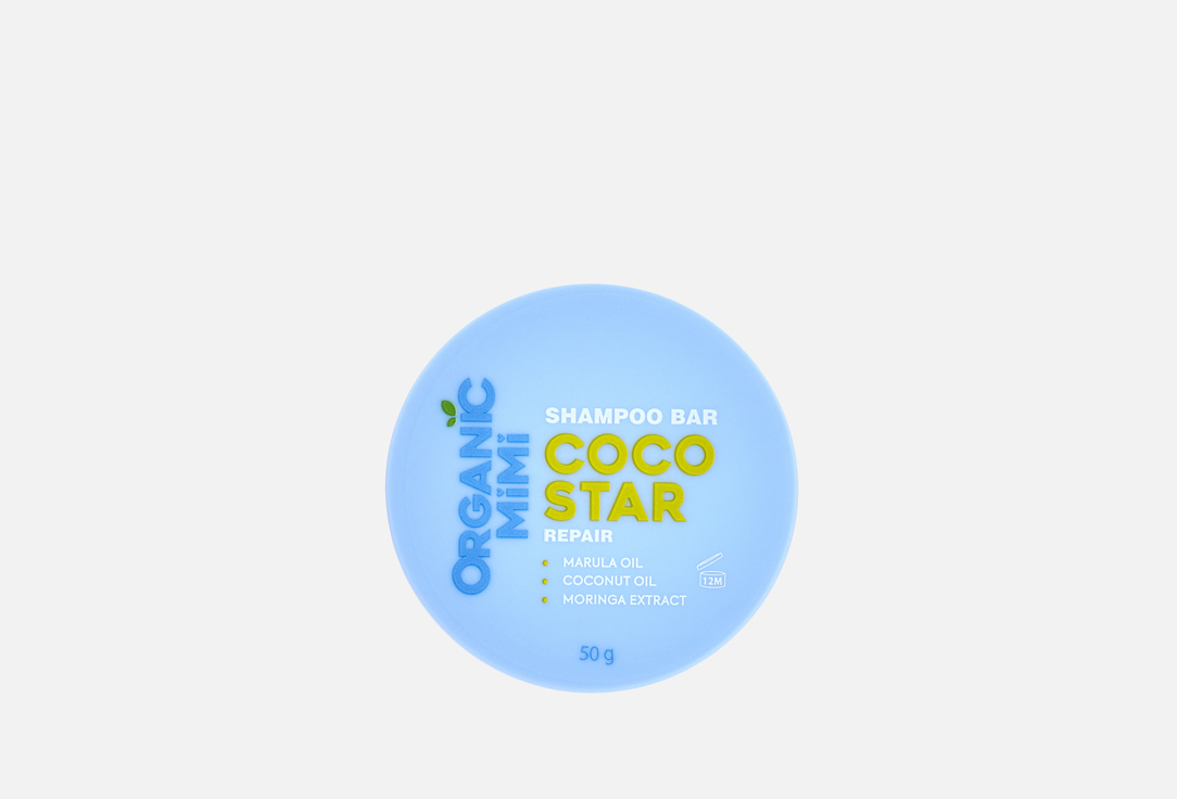 ORGANIC MIMI Repairing Shampoo Bar Coco Star 50 g ORGANIC MIMI Repairing Shampoo Bar Coco Star