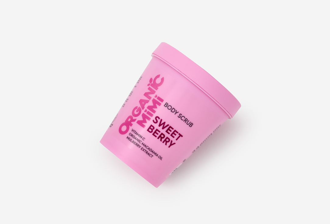 ORGANIC MIMI Nourishing Body Scrub Sweet Berry