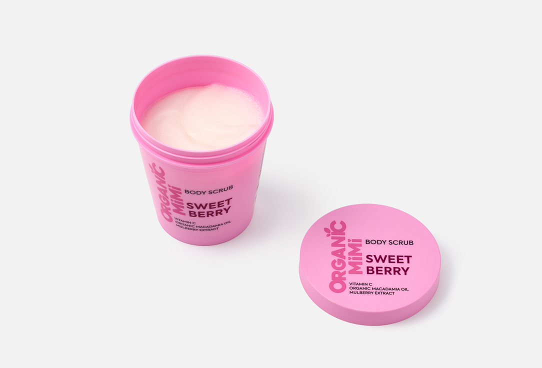 ORGANIC MIMI Nourishing Body Scrub Sweet Berry