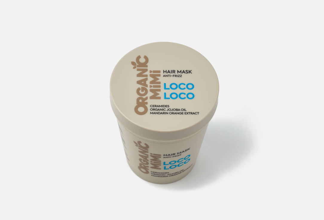 ORGANIC MIMI Anti-Frizz Hair Mask Loco-Loco 200 ml ORGANIC MIMI Anti-Frizz Hair Mask Loco-Loco