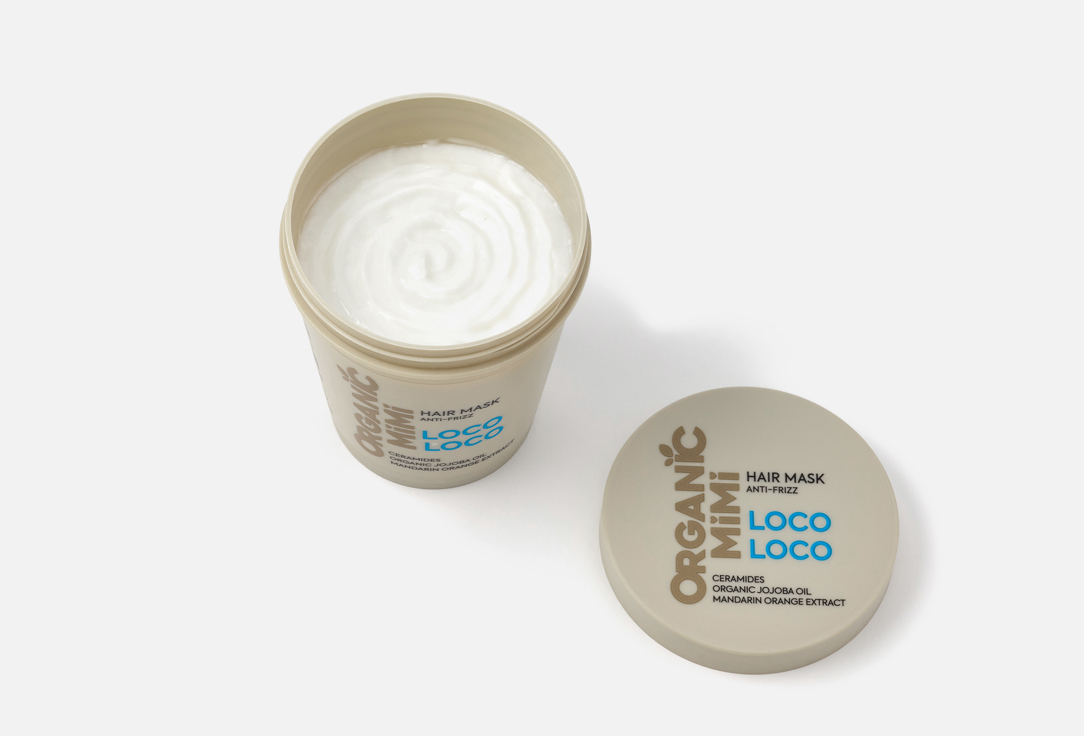 ORGANIC MIMI Anti-Frizz Hair Mask Loco-Loco 200 ml ORGANIC MIMI Anti-Frizz Hair Mask Loco-Loco