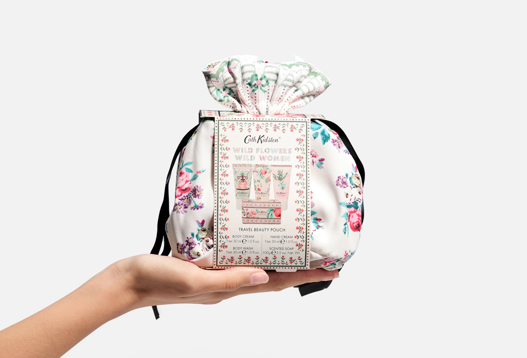 Cath Kidston Travel Hand And Body Care Set Wild Flowers Wild Women 4 pcs Cath Kidston Travel Hand And Body Care Set Wild Flowers Wild Women