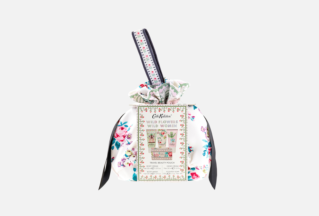 Cath Kidston Travel Hand And Body Care Set Wild Flowers Wild Women 4 pcs Cath Kidston Travel Hand And Body Care Set Wild Flowers Wild Women
