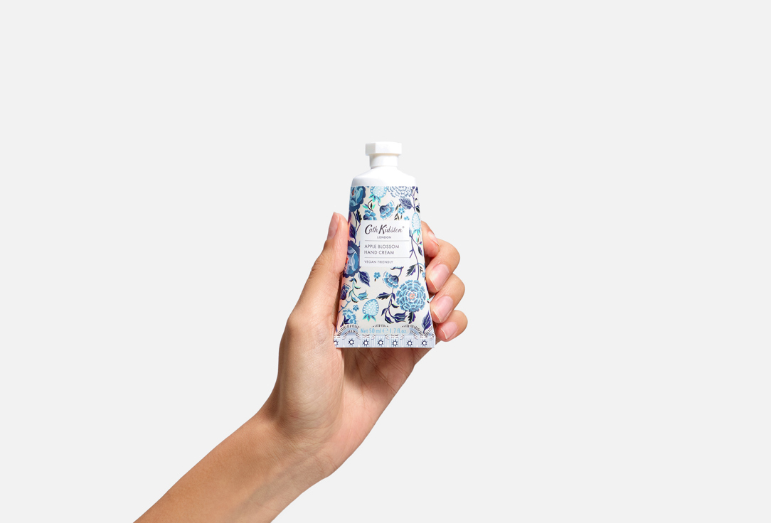 Cath Kidston Moisturizing Apple Blossom Hand Cream Navy Carnation