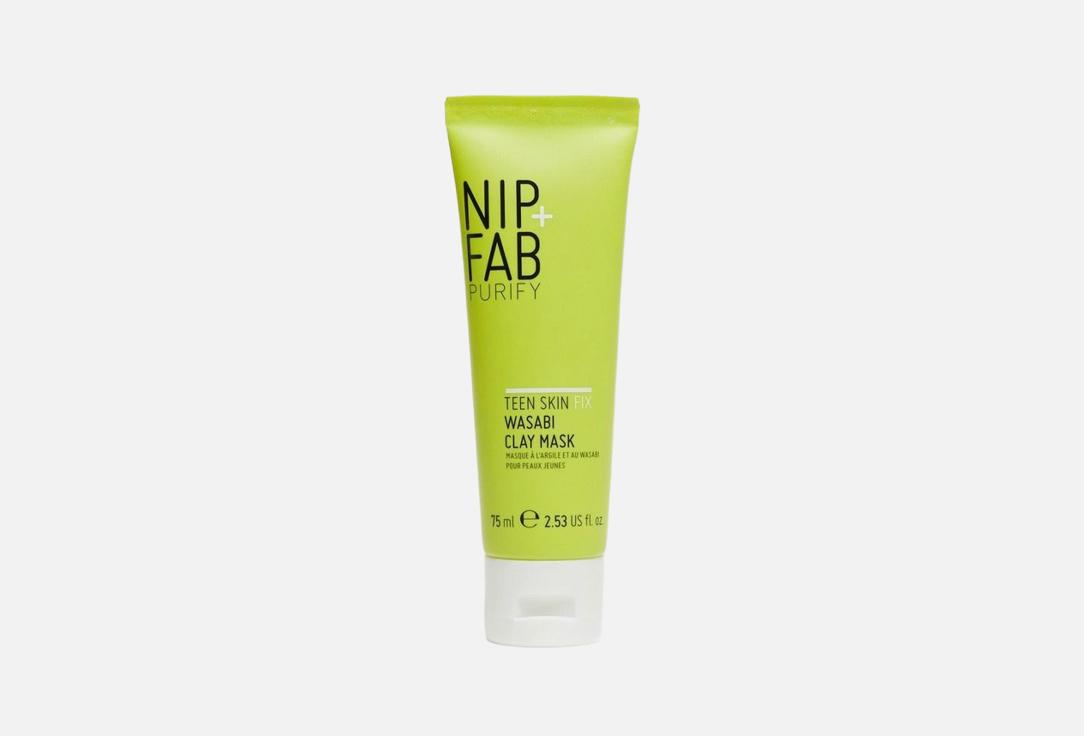 Nip+Fab Глиняная маска для лица Teen skin fix wasabi clay mask