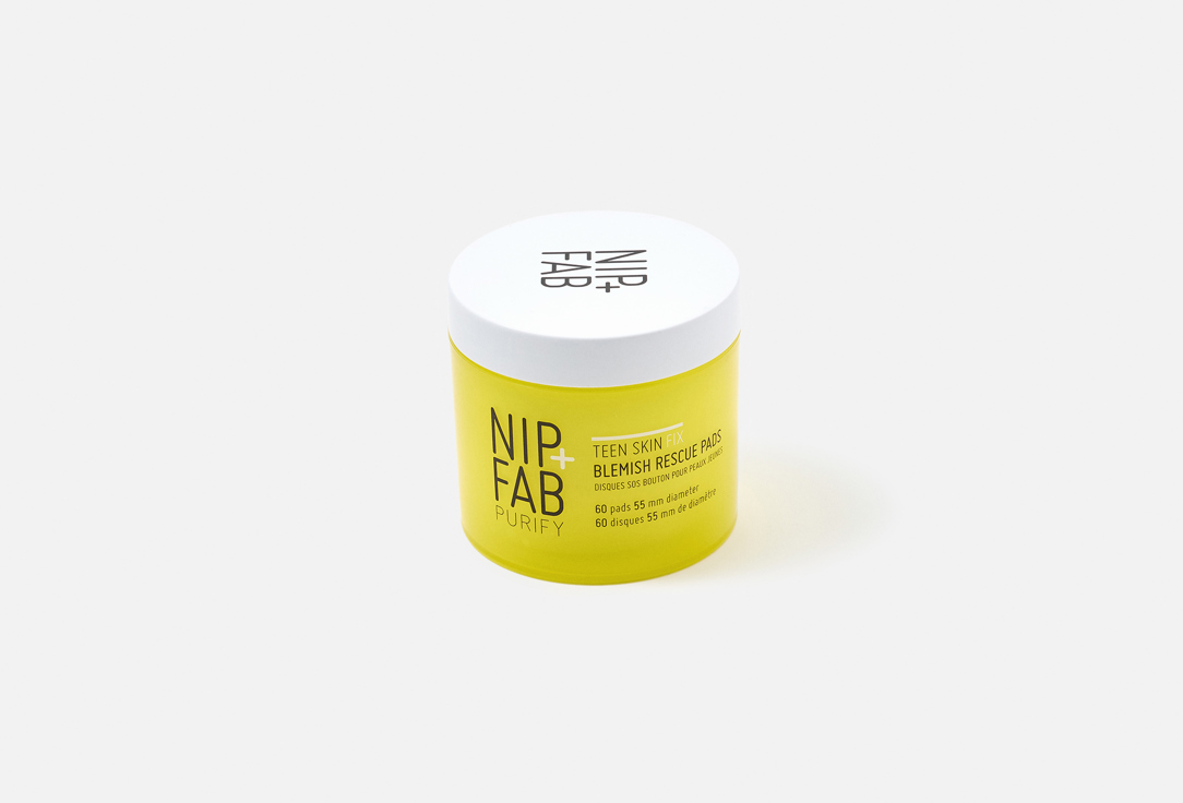 Nip+Fab Пэды для глубокого очищения кожи Teen skin fix breakout rescue pads
