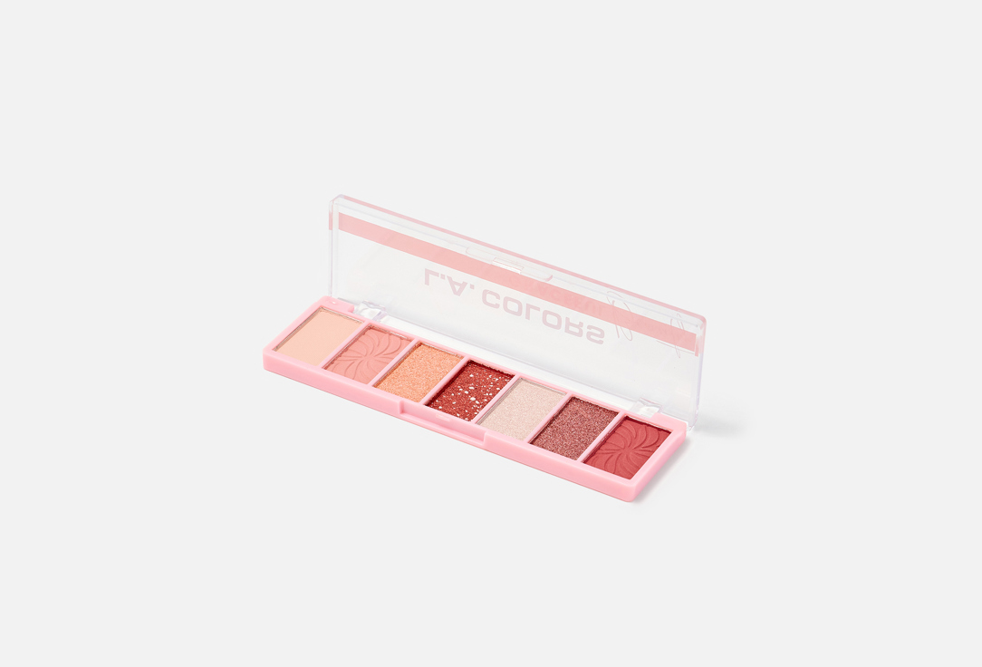 L.A. COLORS Eyeshadow Palette 7 Color Palette Graceful 6 g L.A. COLORS Eyeshadow Palette 7 Color Palette