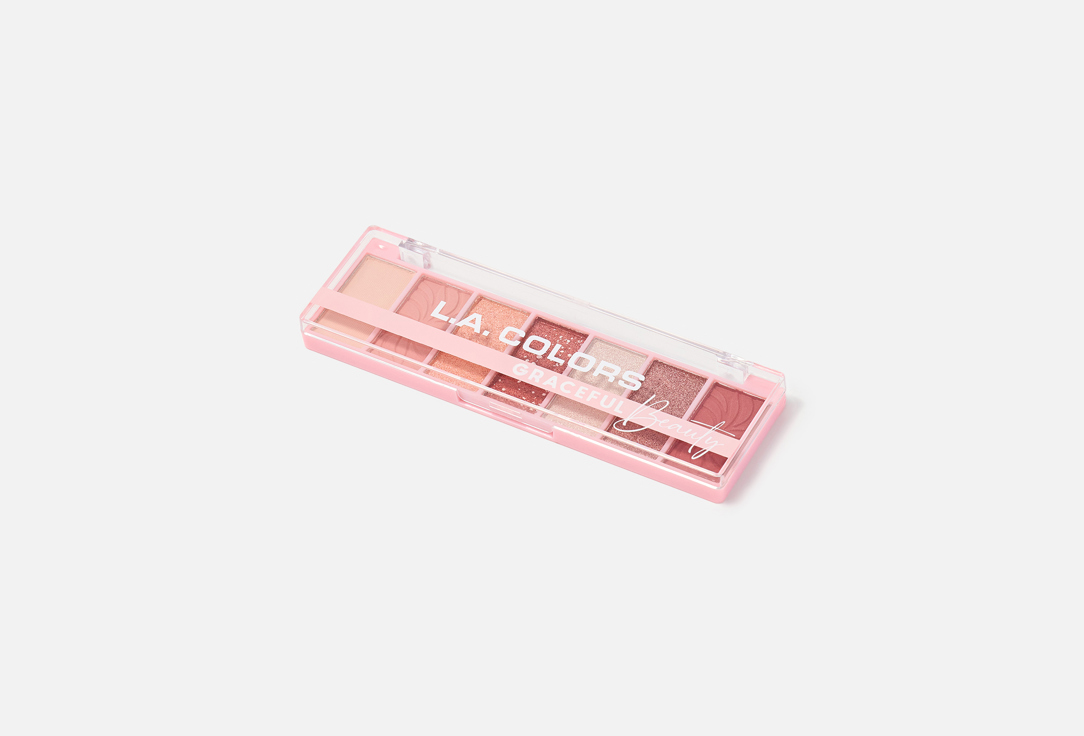 L.A. COLORS Eyeshadow Palette 7 Color Palette Graceful 6 g L.A. COLORS Eyeshadow Palette 7 Color Palette