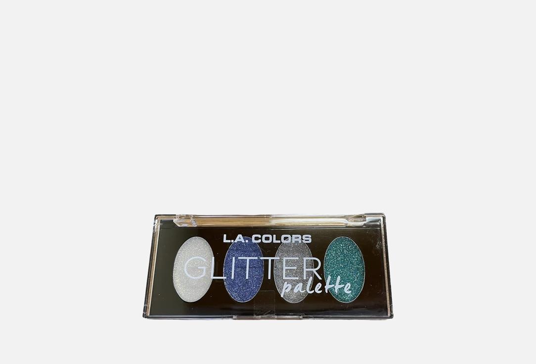 L.A. COLORS Eyeshadow Palette Glitter Palette Mysterious 4.4 g L.A. COLORS Eyeshadow Palette Glitter Palette
