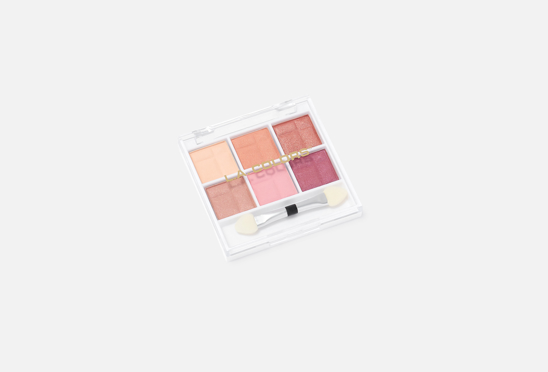 L.A. COLORS Eyeshadow Palette 6 Color Eyeshadow