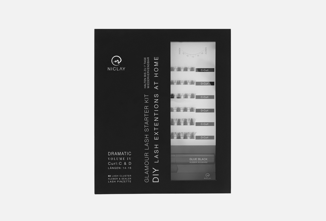 NICLAYS  False Eyelashes Kit DIY Set Dramatic