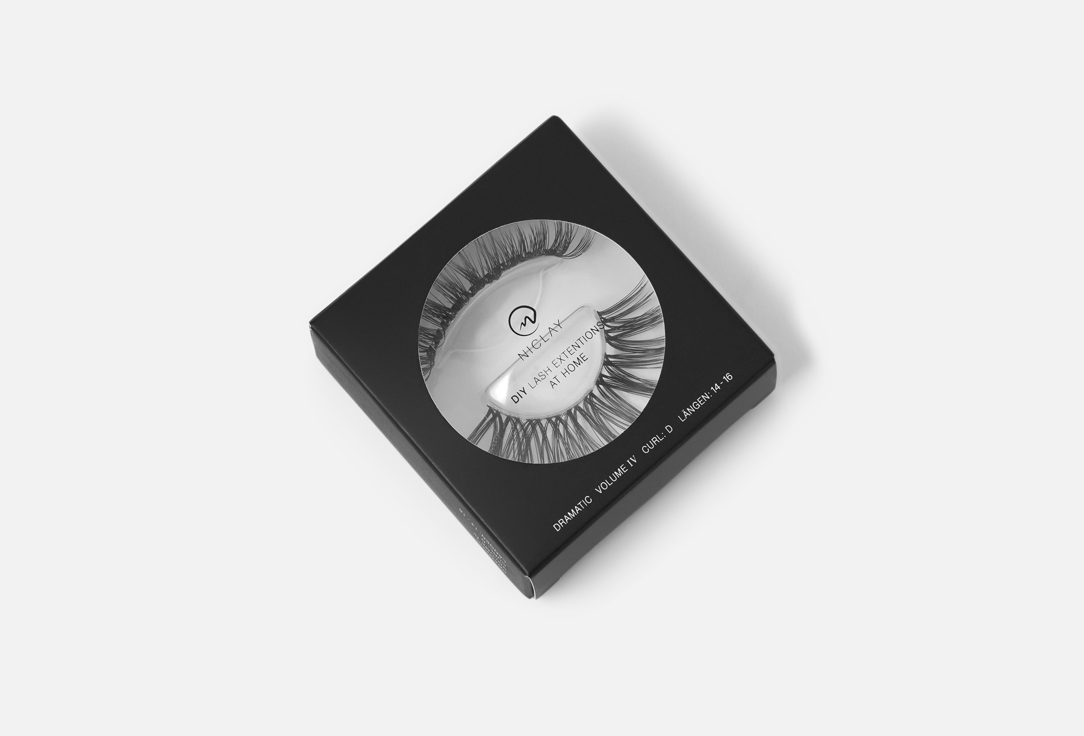 NICLAYS  False Eyelashes DIY Lash Minibox Dramatic D-Curl