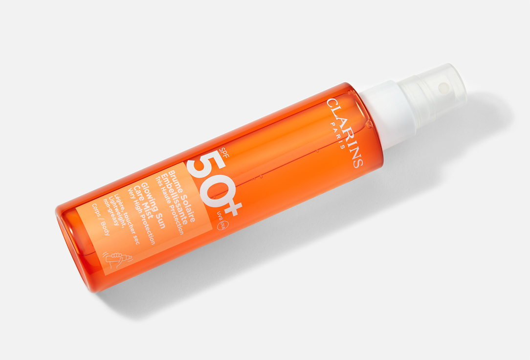 Clarins Body Spray SPF50+ Glowing Sun Care Mist