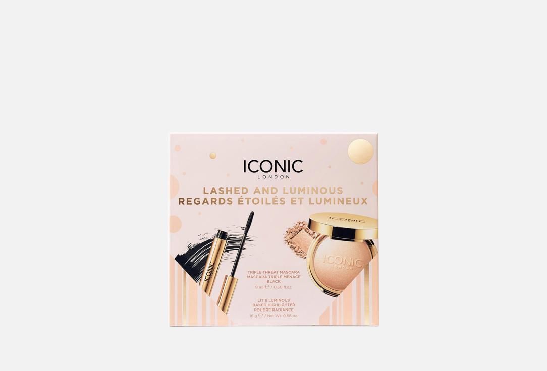 Iconic London Makeup Gift Set Lashed & Luminous